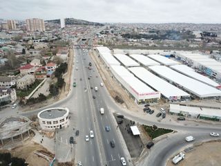 President Ilham Aliyev viewed work done as part of expanding Baku-Sumgayit highway - UPDATED