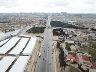 President Ilham Aliyev viewed work done as part of expanding Baku-Sumgayit highway - UPDATED