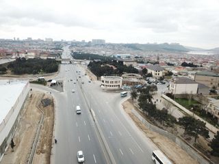 President Ilham Aliyev viewed work done as part of expanding Baku-Sumgayit highway - UPDATED