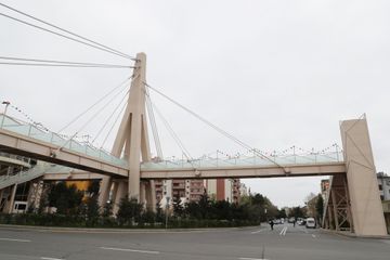 President Ilham Aliyev viewed work done as part of expanding Baku-Sumgayit highway - UPDATED