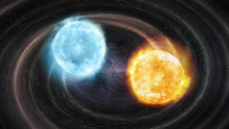 Scientists discover never before seen binary white dwarf stars producing gravitational waves