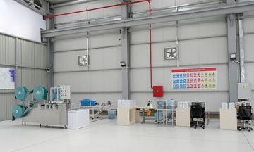 President Ilham Aliyev attended opening of medical masks manufacturing enterprise in Sumgayit Chemical Industrial Park - UPDATED-1