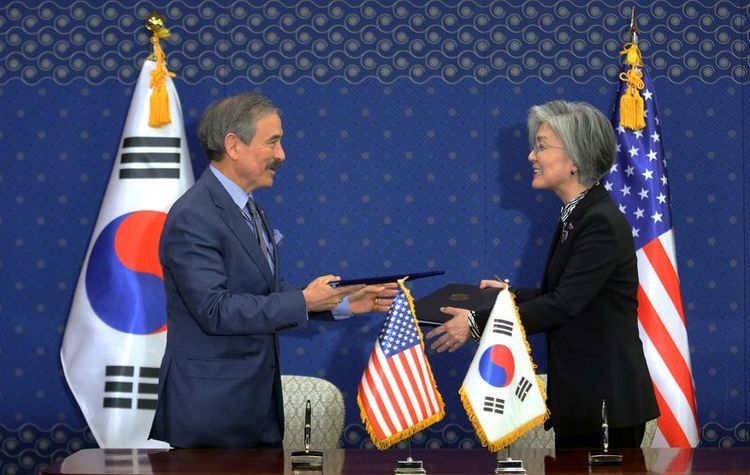 U.S. ambassador to South Korea is discussing plans to resign 