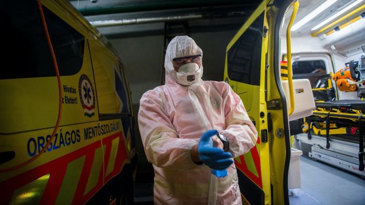 Hungary's confirmed coronavirus cases rise by 210 to 1,190