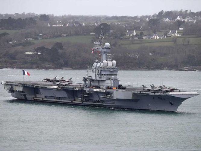 Fifty COVID-19 cases confirmed on board of France's Charles de Gaulle aircraft carrier