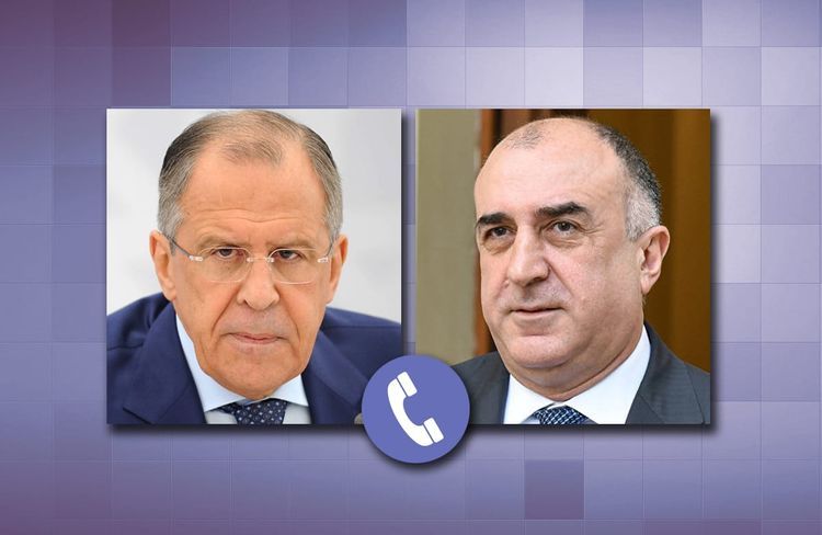 Elmar Mammadyarov discussed situation with coronavirus with Sergey Lavrov