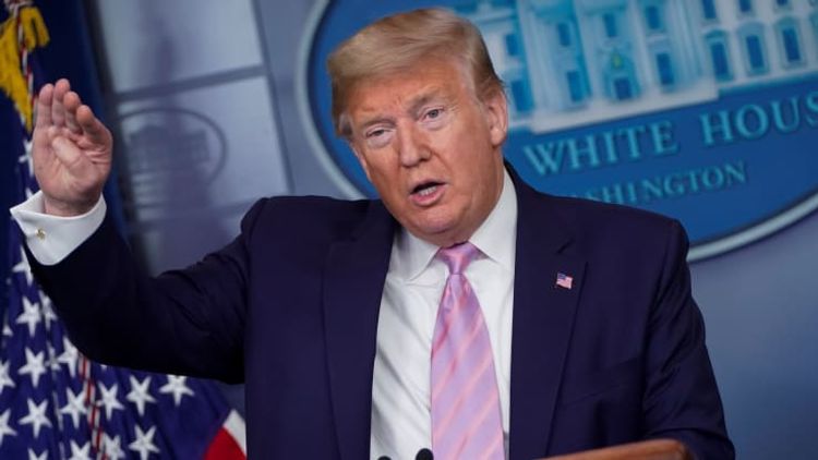Trump says US will have ‘substantially under’ 100,000 deaths from coronavirus