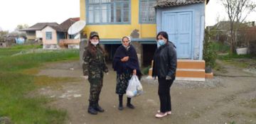 Azerbaijani Ministry of Emergency Situations provides assistance to alone and elderly people - PHOTO