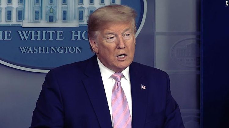 Trump says he will decide when to lift coronavirus lockdowns, not State Governors