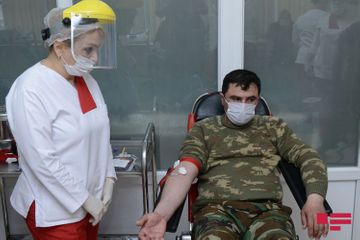 Blood donation campaign held in Azerbaijan’s MES - PHOTO