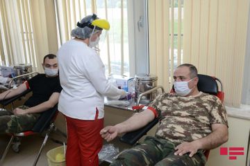 Blood donation campaign held in Azerbaijan’s MES - PHOTO