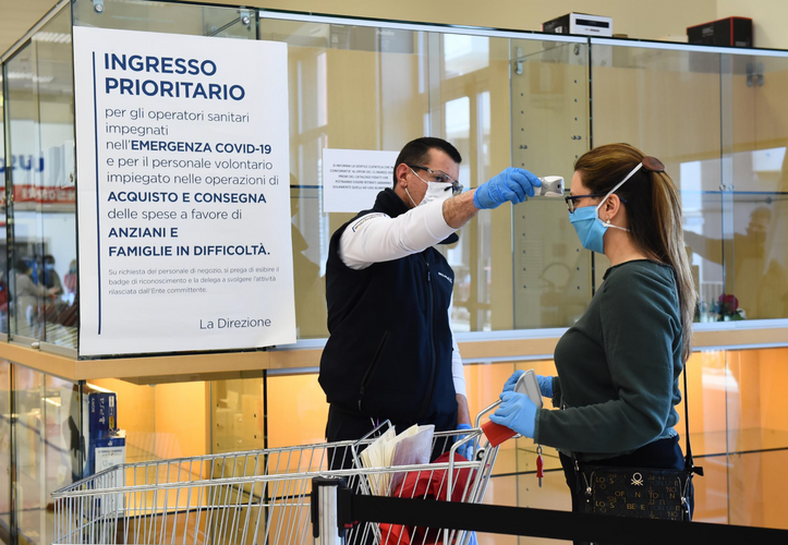 Italy's daily coronavirus death toll climbs, but new cases lowest for a month