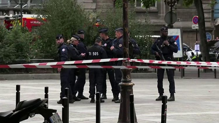 French police shoot dead a knife attacker in north of Paris: