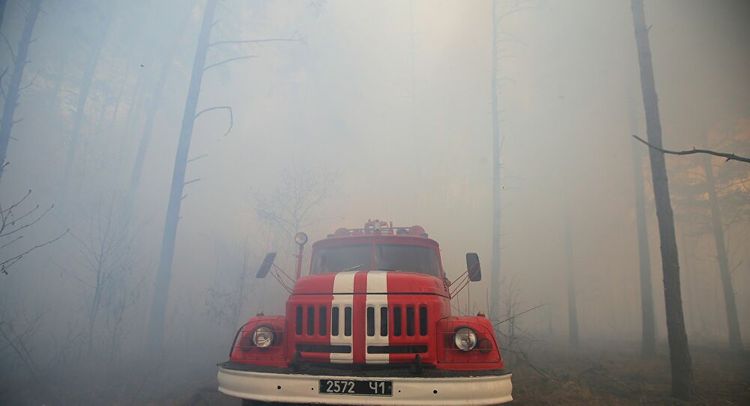 Kiev mayor says radiation level in capital normal despite Chernobyl fires