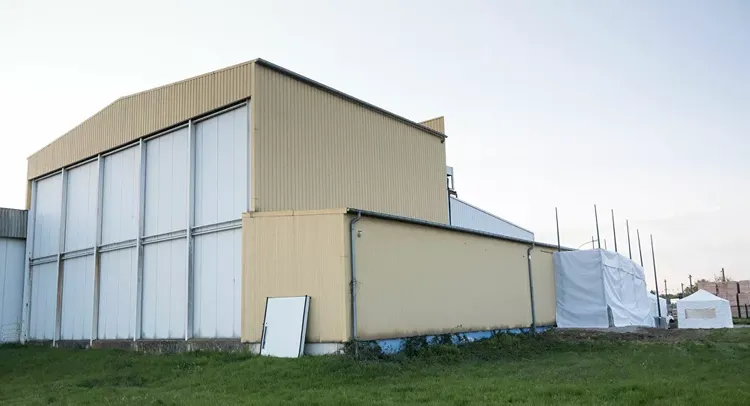 Second morgue for COVID-19 victims opens South of Paris, France 
