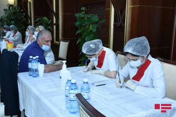 Blood donation campaign held in Azerbaijani Parliament - PHOTO
