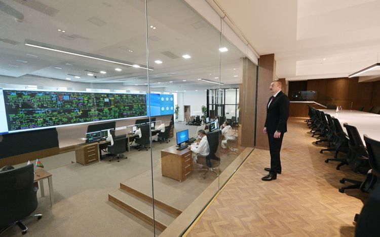 President Ilham Aliyev inaugurated newly-reconstructed main administrative, scientific, educational and laboratory complex of AzerEnergy OJSC - UPDATED