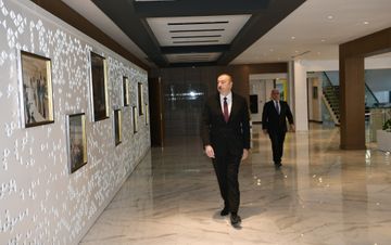 President Ilham Aliyev inaugurated newly-reconstructed main administrative, scientific, educational and laboratory complex of AzerEnergy OJSC - UPDATED