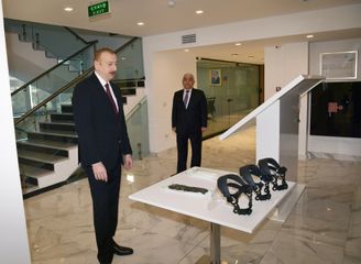 President Ilham Aliyev inaugurated newly-reconstructed main administrative, scientific, educational and laboratory complex of AzerEnergy OJSC - UPDATED