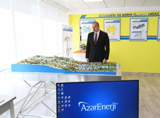 President Ilham Aliyev inaugurated newly-reconstructed main administrative, scientific, educational and laboratory complex of AzerEnergy OJSC - UPDATED