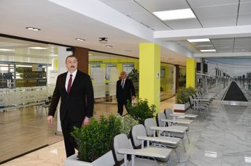 President Ilham Aliyev inaugurated newly-reconstructed main administrative, scientific, educational and laboratory complex of AzerEnergy OJSC - UPDATED