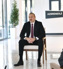 President Ilham Aliyev inaugurated newly-reconstructed main administrative, scientific, educational and laboratory complex of AzerEnergy OJSC - UPDATED