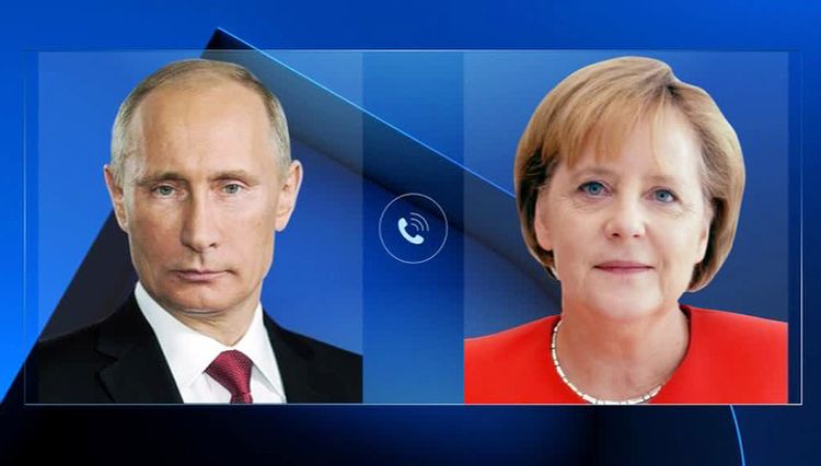 Putin, Merkel talk situation on oil market, measures to fight COVID-19