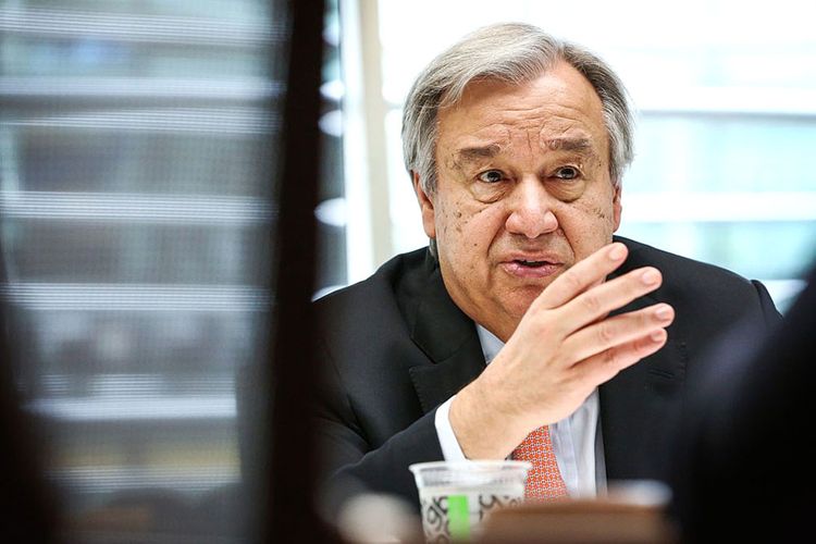 U.N. chief warns against repressive measures amid coronavirus crisis