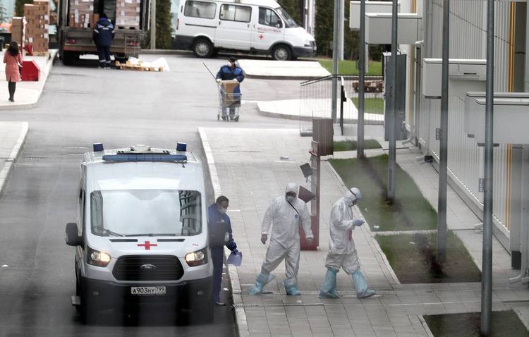 Russia's coronavirus cases rise by 4,774, bringing total past 60K
