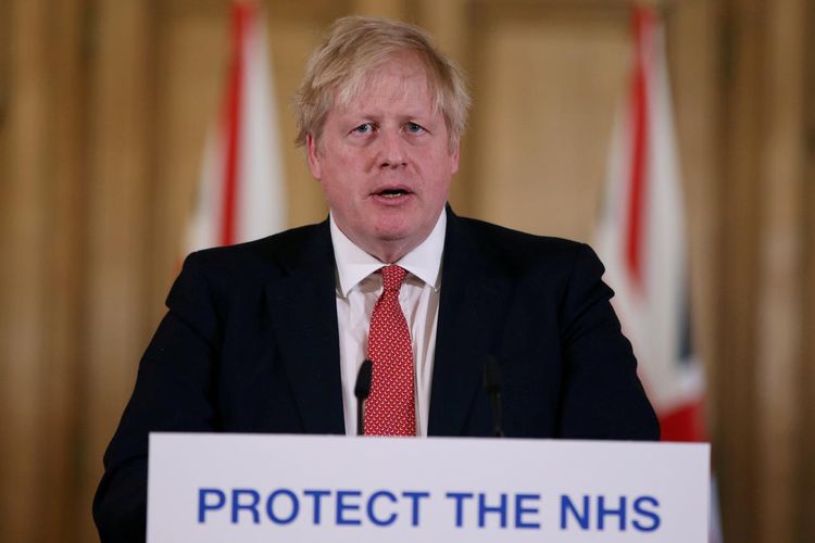 UK PM Johnson in good shape after coronavirus, says minister