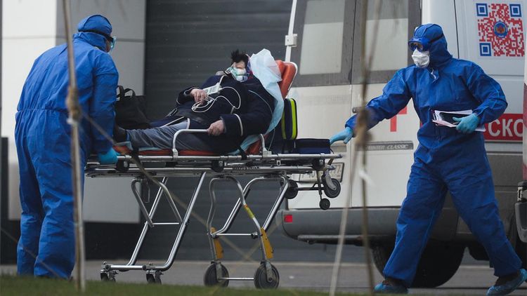Russia's coronavirus cases rise by 5,849, bringing total close to 70K