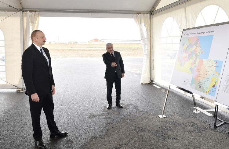 President Ilham Aliyev attended opening of main gas pipeline laid to Sumgayit - UPDATED