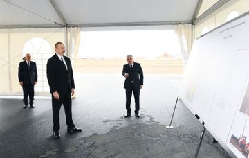 President Ilham Aliyev attended opening of main gas pipeline laid to Sumgayit - UPDATED