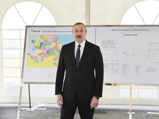 President Ilham Aliyev attended opening of main gas pipeline laid to Sumgayit - UPDATED