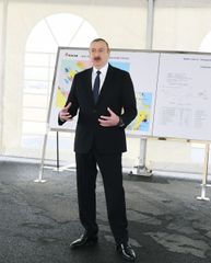 President Ilham Aliyev attended opening of main gas pipeline laid to Sumgayit - UPDATED