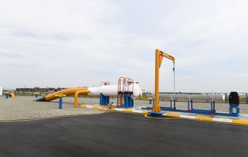 President Ilham Aliyev attended opening of main gas pipeline laid to Sumgayit - UPDATED