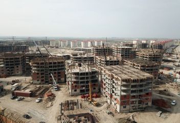 President Ilham Aliyev viewed construction progress at blocks of residential buildings for 3,042 IDP families - UPDATED