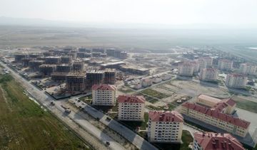 President Ilham Aliyev viewed construction progress at blocks of residential buildings for 3,042 IDP families - UPDATED