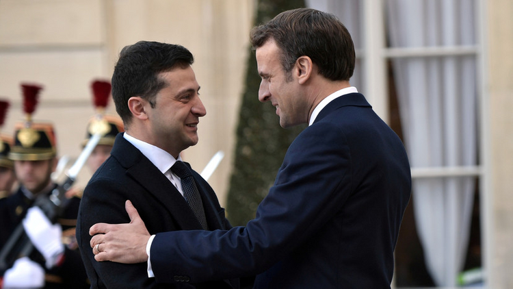 Volodymyr Zelenskyy have phone conversation with President of French Republic