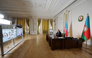 President Ilham Aliyev and President of European Bank for Reconstruction and Development held videoconference