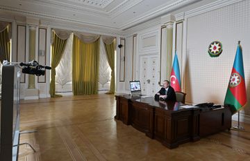 President Ilham Aliyev and President of European Bank for Reconstruction and Development held videoconference