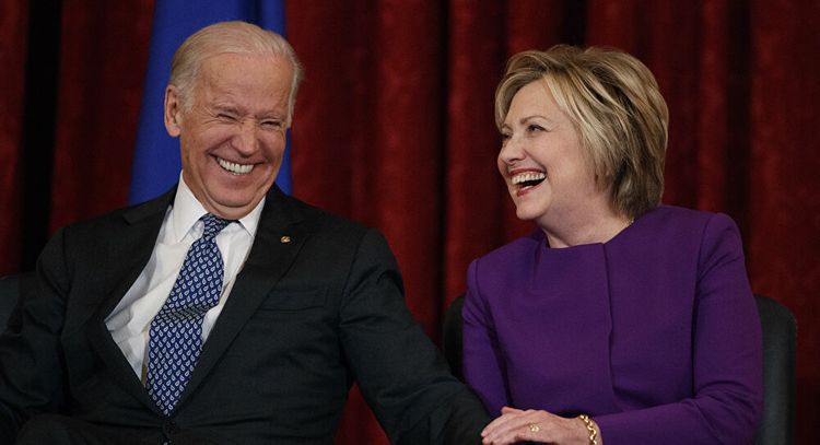 Hillary Clinton Endorses Democratic Candidate Joe Biden for President 