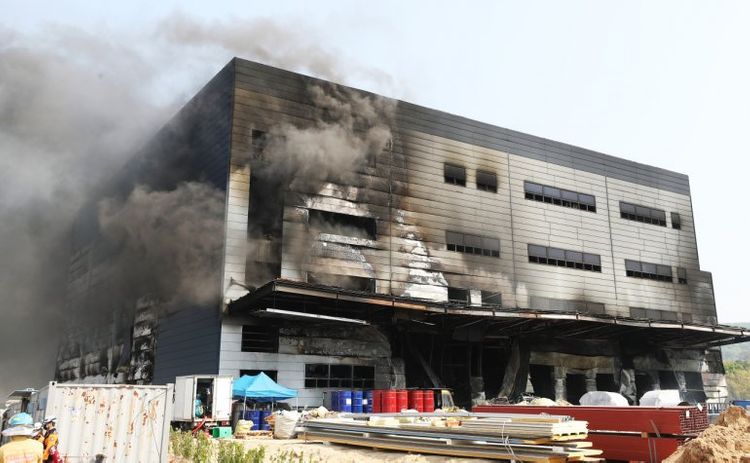 Construction site fire in South Korea kills at least 25