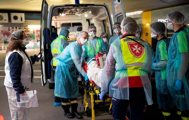France’s coronavirus death rose by 427 to 24,087