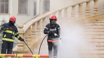 Disinfection works continued by Azerbaijan’s MES - VIDEO