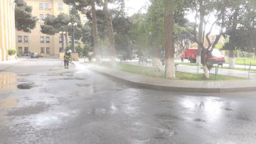 Disinfection works continued by Azerbaijan’s MES - VIDEO