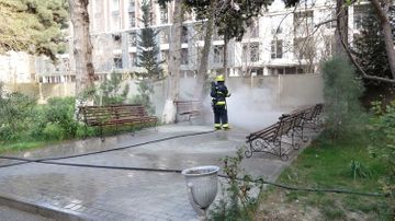 Disinfection works continued by Azerbaijan’s MES - VIDEO