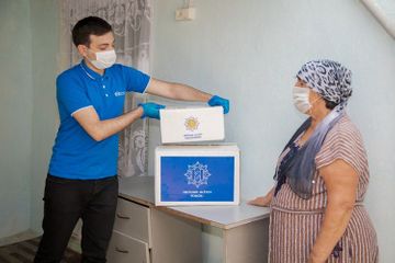 Heydar Aliyev Foundation delivered Kurban shares to over 100 thousand disadvantaged families