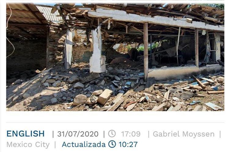 Mexico's El Universal newspaper publishes article on Armenia's latest military provocation 