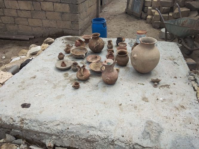 Ancient necropolis came to surface in Azerbaijan’s Shamakhy as a result of torrent - PHOTO